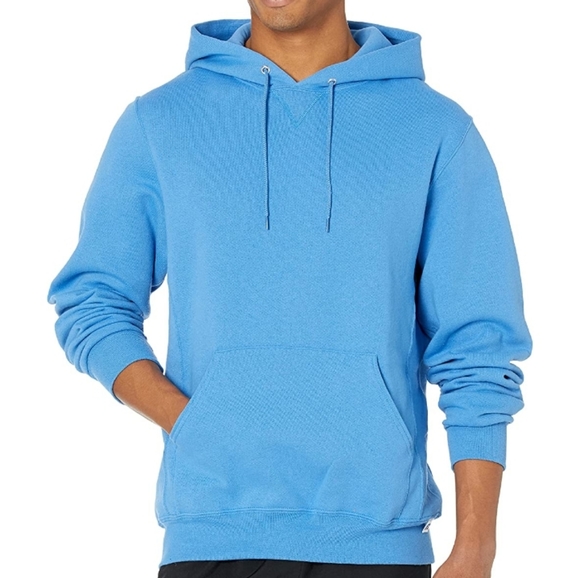 Other - 🍀Unisex Blue Dri-Power Fleece Hoodies Cotton Blend Relaxed Fit